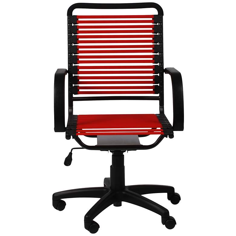 Image 1 Bungie Red Flat High Back Graphite Office Chair