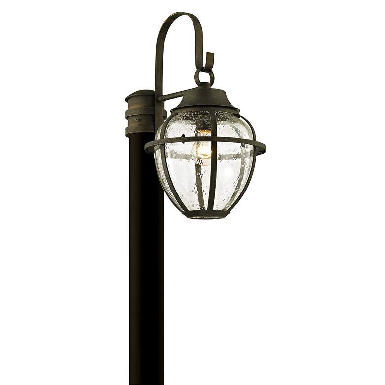 Image 2 Bunker Hill 18 1/4" High Vintage Bronze Outdoor Post Light more views