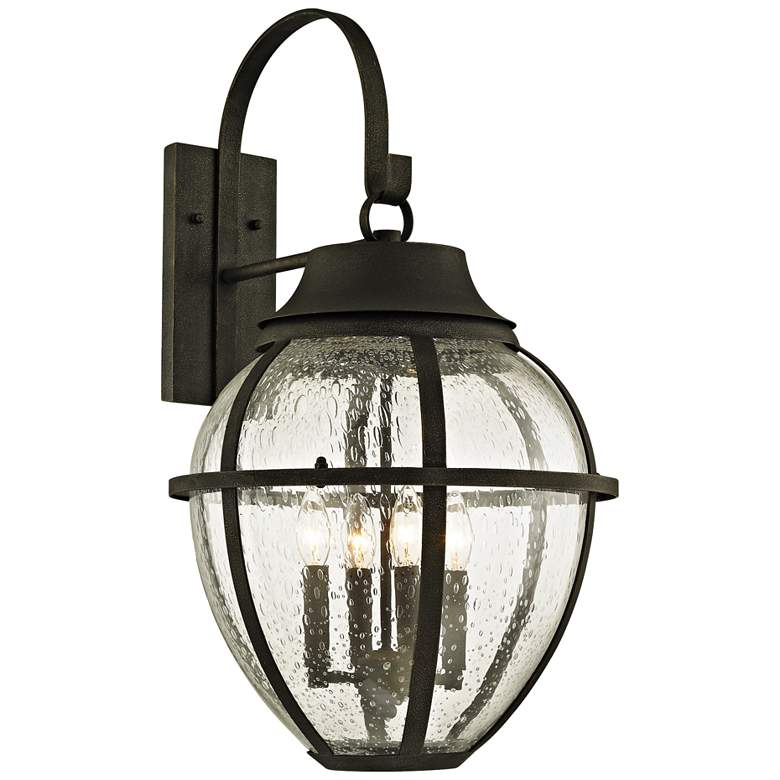Image 1 Bunker Hill 28 1/4 inch High Vintage Bronze Outdoor Wall Light