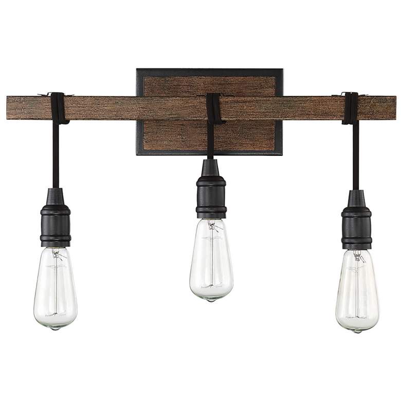 Image 2 Burgess 3-Light Bathroom Vanity Light in Durango more views