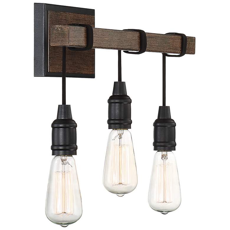 Image 5 Burgess 3-Light Bathroom Vanity Light in Durango more views