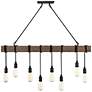 Thumbnail3 of Burgess 8-Light Linear Chandelier in Durango