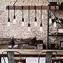 Thumbnail2 of Burgess 8-Light Linear Chandelier in Durango