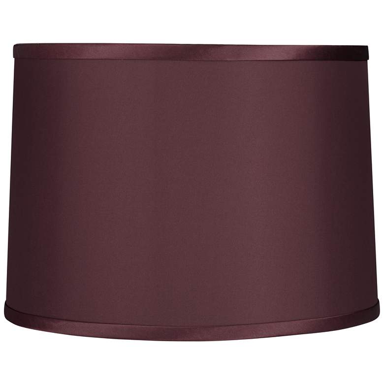 Image 1 Burgundy Reverse Side Lamp Shade 13x14x10 (Spider)