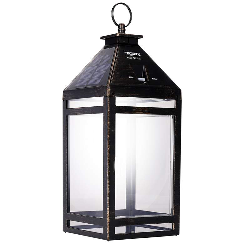 Image 4 Burk 13 inch High Black Clear LED Hanging Light more views