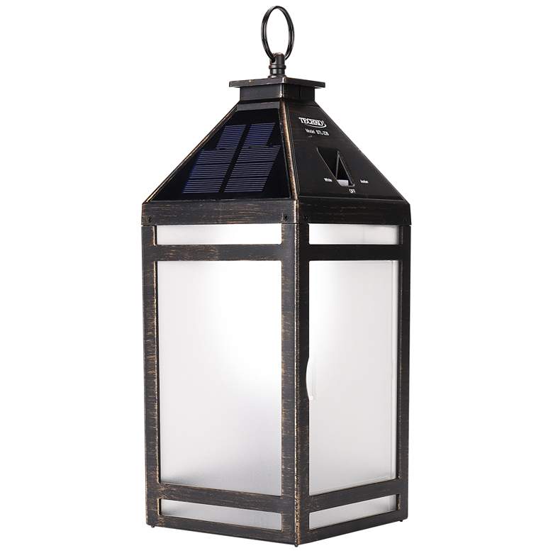 Image 3 Burk 13 inch High Black Frosted LED Hanging Light more views