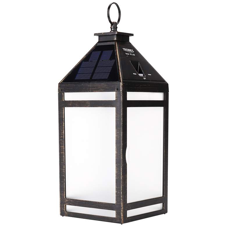 Image 4 Burk 13 inch High Black Frosted LED Hanging Light more views
