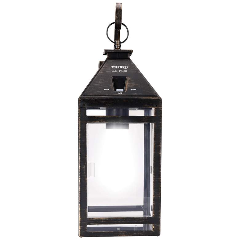 Image 3 Burk 14 1/4"H Black Dual Modes LED Hanging Light more views
