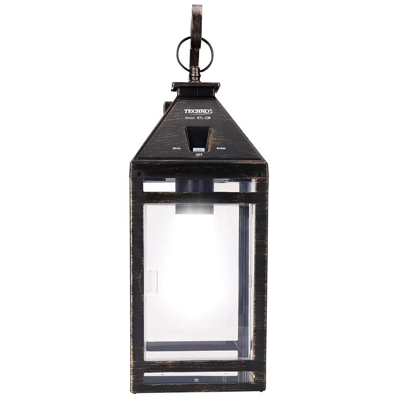 Image 3 Burk 14 1/4 inchH Black Dual Modes LED Hanging Light more views