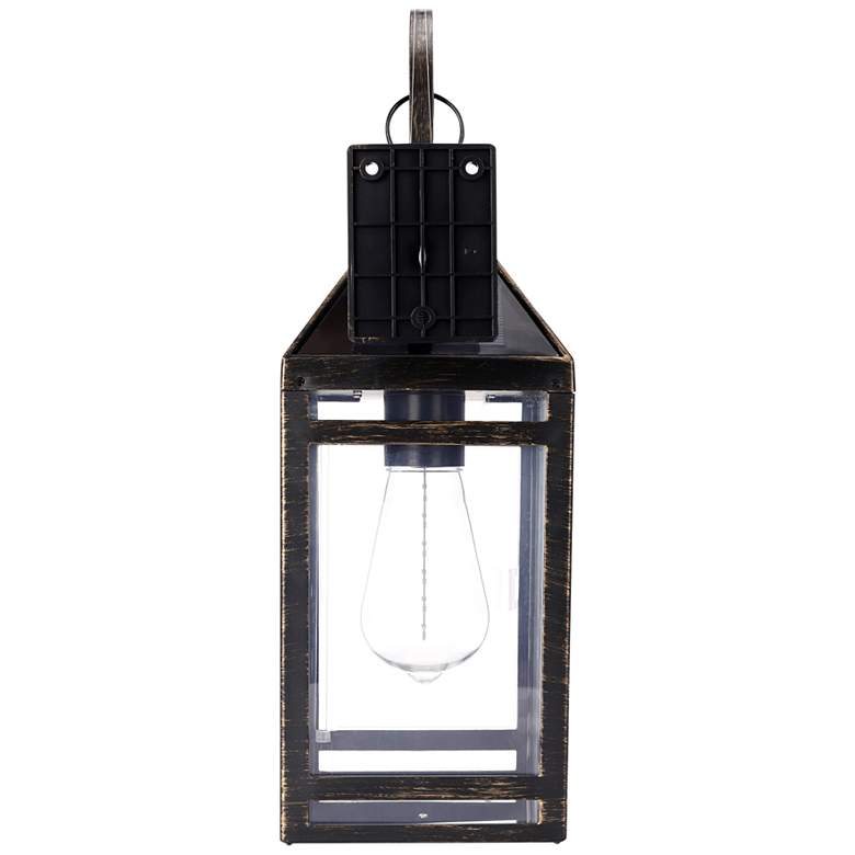 Image 5 Burk 14 1/4 inchH Black Dual Modes LED Hanging Light more views