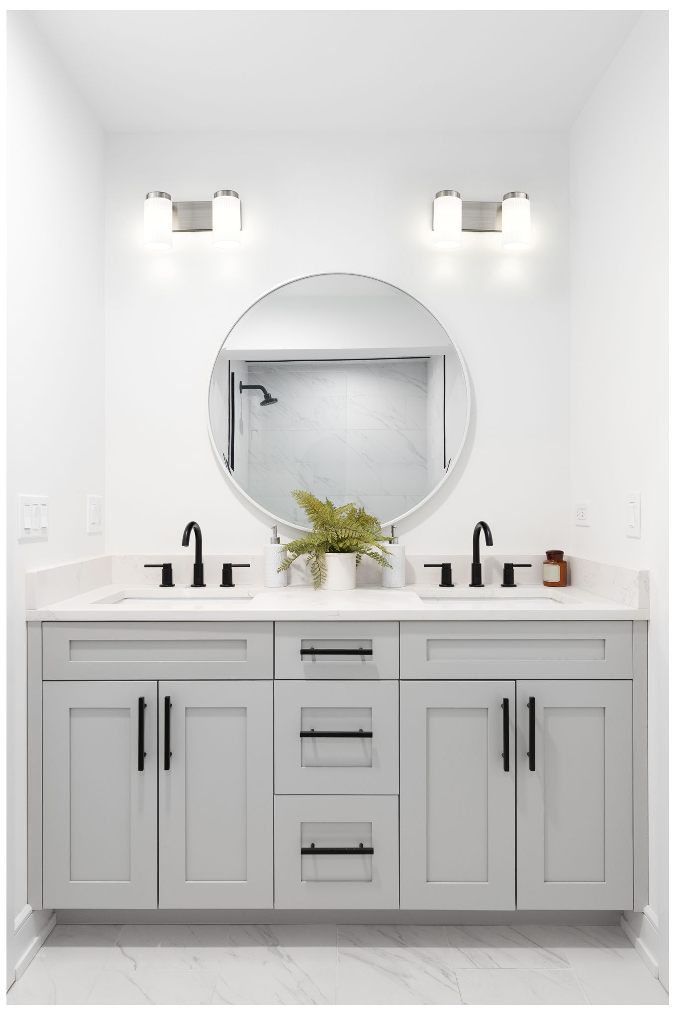 Image 3 Burk by Z-Lite Brushed Nickel 13.75 inch 2 Light Vanity more views