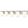2_Burk by Z-Lite Brushed Nickel 38 inch 5 Light Vanity