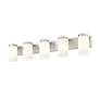 5_Burk by Z-Lite Brushed Nickel 38 inch 5 Light Vanity more views