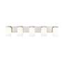6_Burk by Z-Lite Brushed Nickel 38 inch 5 Light Vanity more views