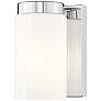 2_Burk by Z-Lite Chrome 4.25 inch 1 Light Wall Sconce