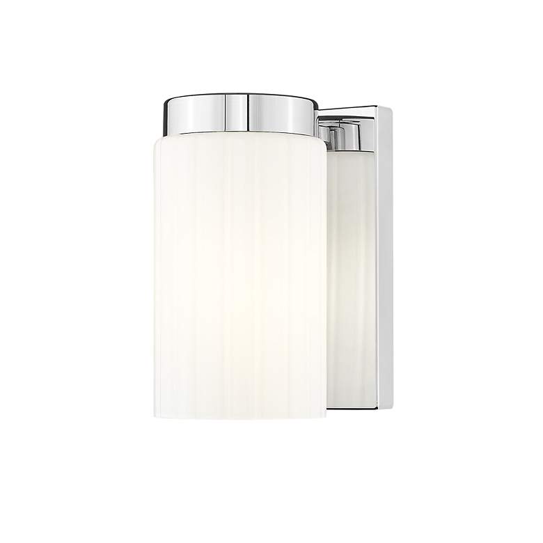 Image 3 Burk by Z-Lite Chrome 4.25 inch 1 Light Wall Sconce more views