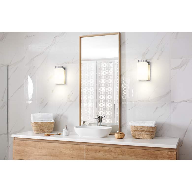 Image 4 Burk by Z-Lite Chrome 4.25 inch 1 Light Wall Sconce more views