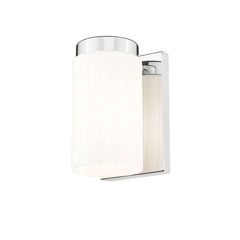 Image 6 Burk by Z-Lite Chrome 4.25 inch 1 Light Wall Sconce more views