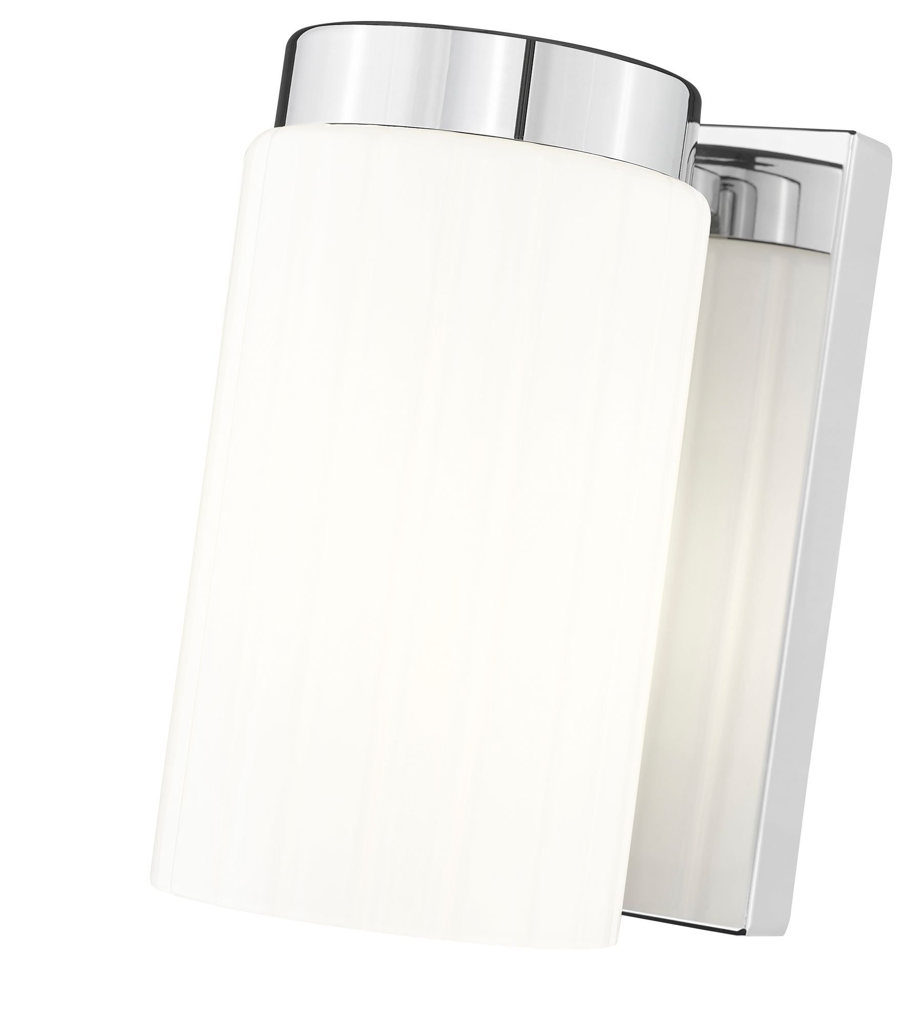 Burk by Z-Lite Chrome 4.25 inch 1 Light Wall Sconce