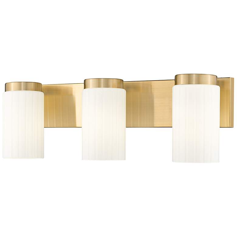 Image 2 Burk by Z-Lite Luxe Gold 22.5 inch 3 Light Vanity