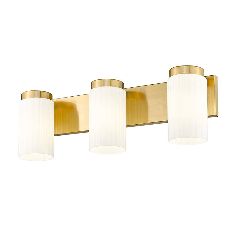 Image 5 Burk by Z-Lite Luxe Gold 22.5 inch 3 Light Vanity more views