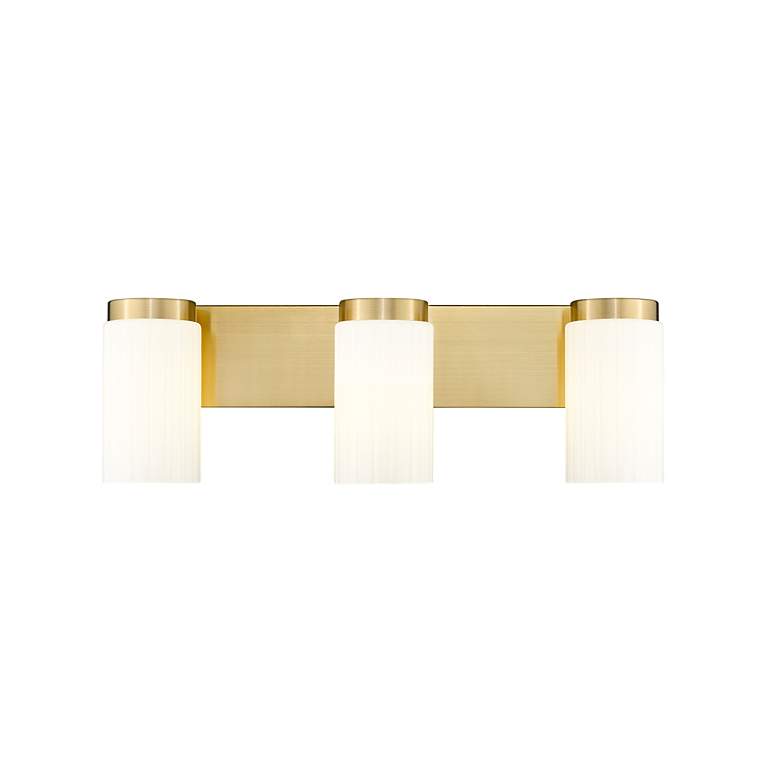 Image 6 Burk by Z-Lite Luxe Gold 22.5 inch 3 Light Vanity more views