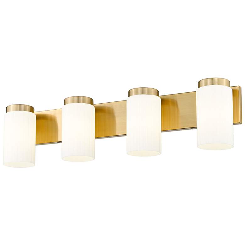Image 4 Burk by Z-Lite Luxe Gold 30 inch 4 Light Vanity more views