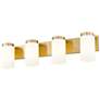 4_Burk by Z-Lite Luxe Gold 30 inch 4 Light Vanity more views