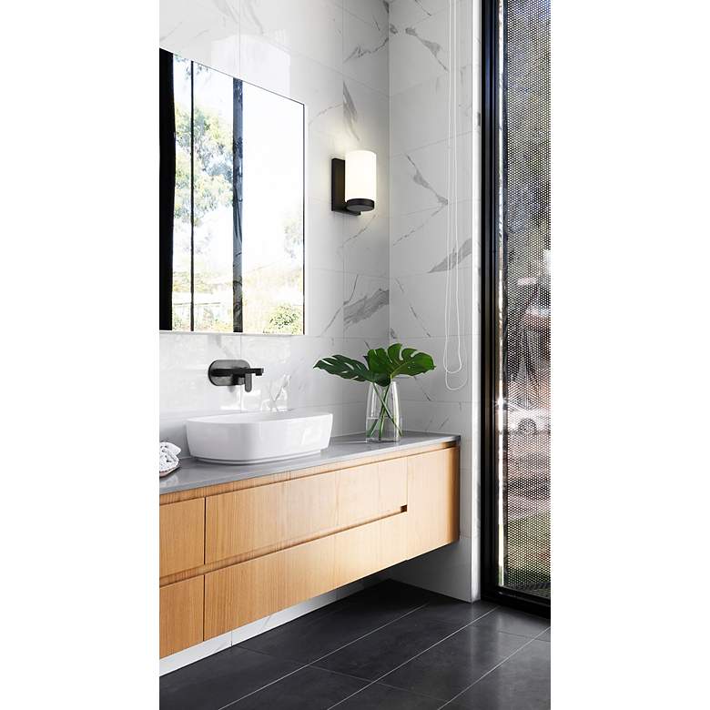 Image 3 Burk by Z-Lite Matte Black 4.25 inch 1 Light Wall Sconce more views