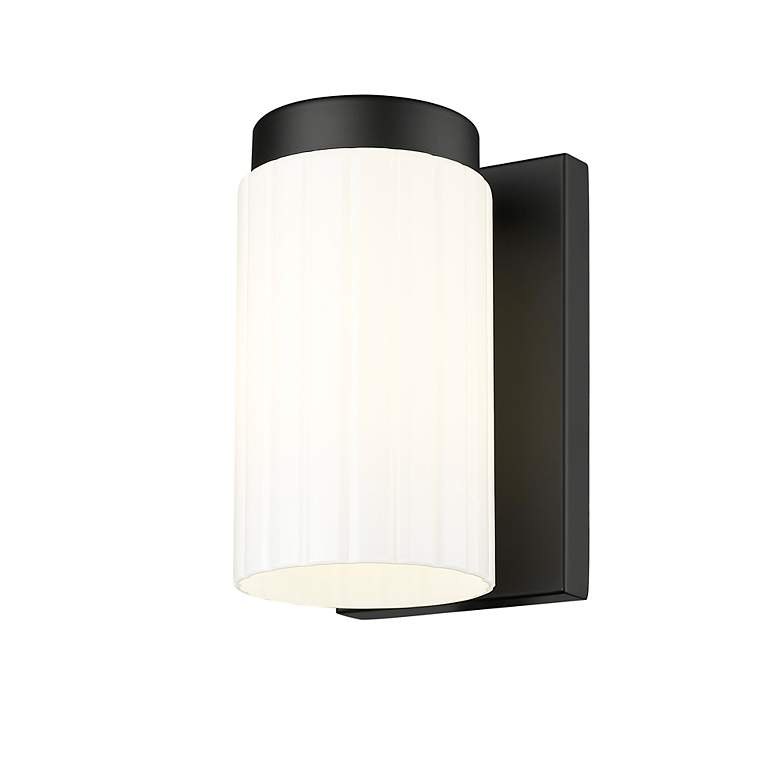 Image 5 Burk by Z-Lite Matte Black 4.25 inch 1 Light Wall Sconce more views