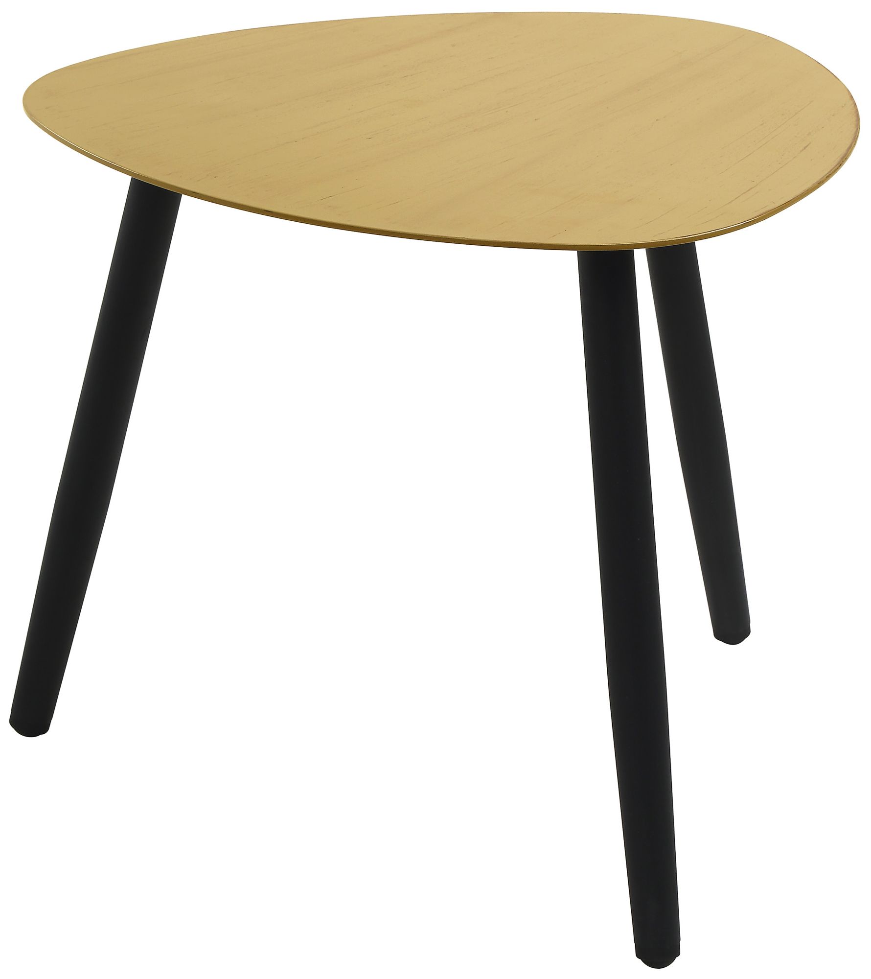 Burkina Brown and Black 3-Piece Outdoor Bistro Set