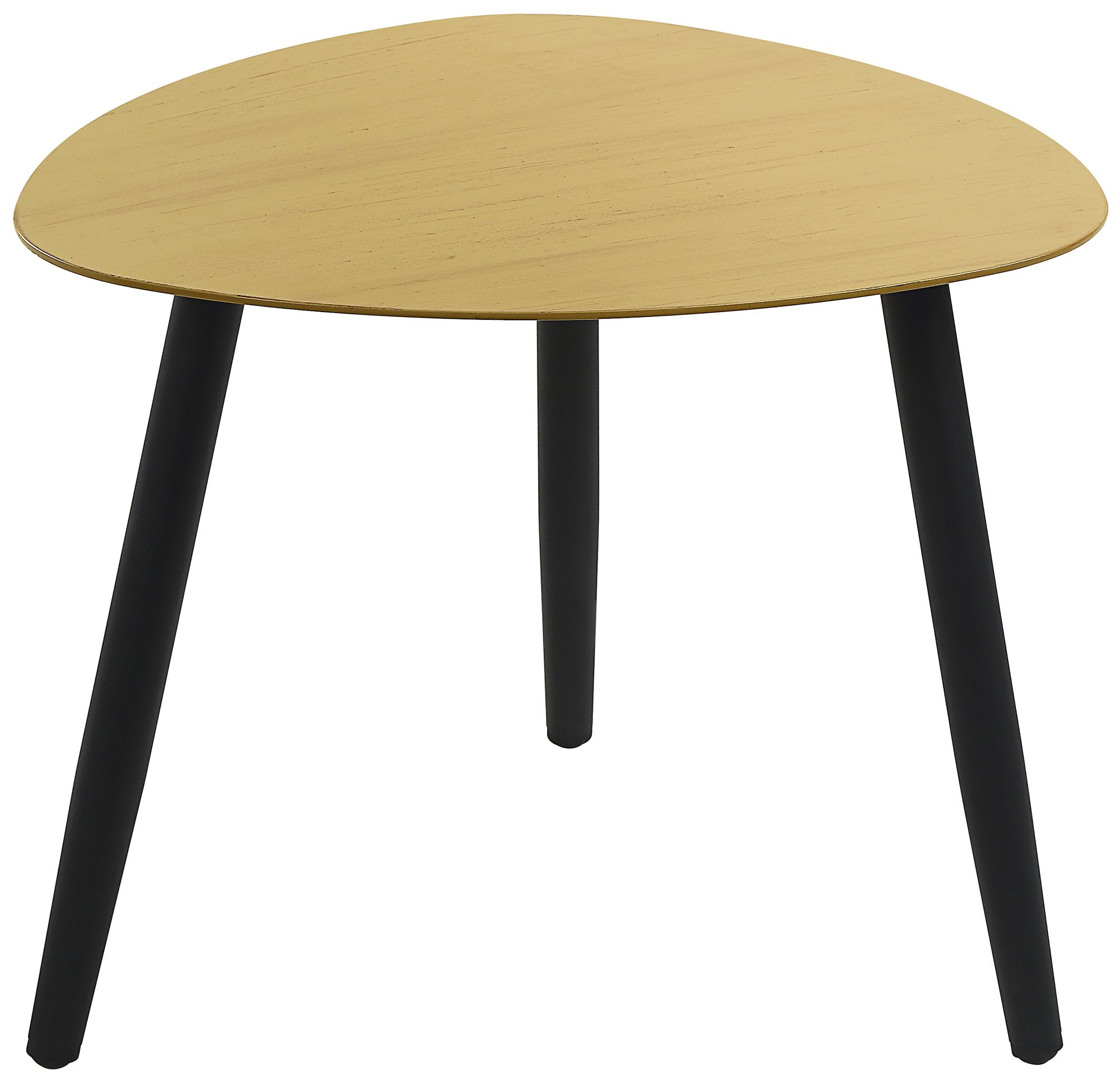 Burkina Brown and Black 3-Piece Outdoor Bistro Set