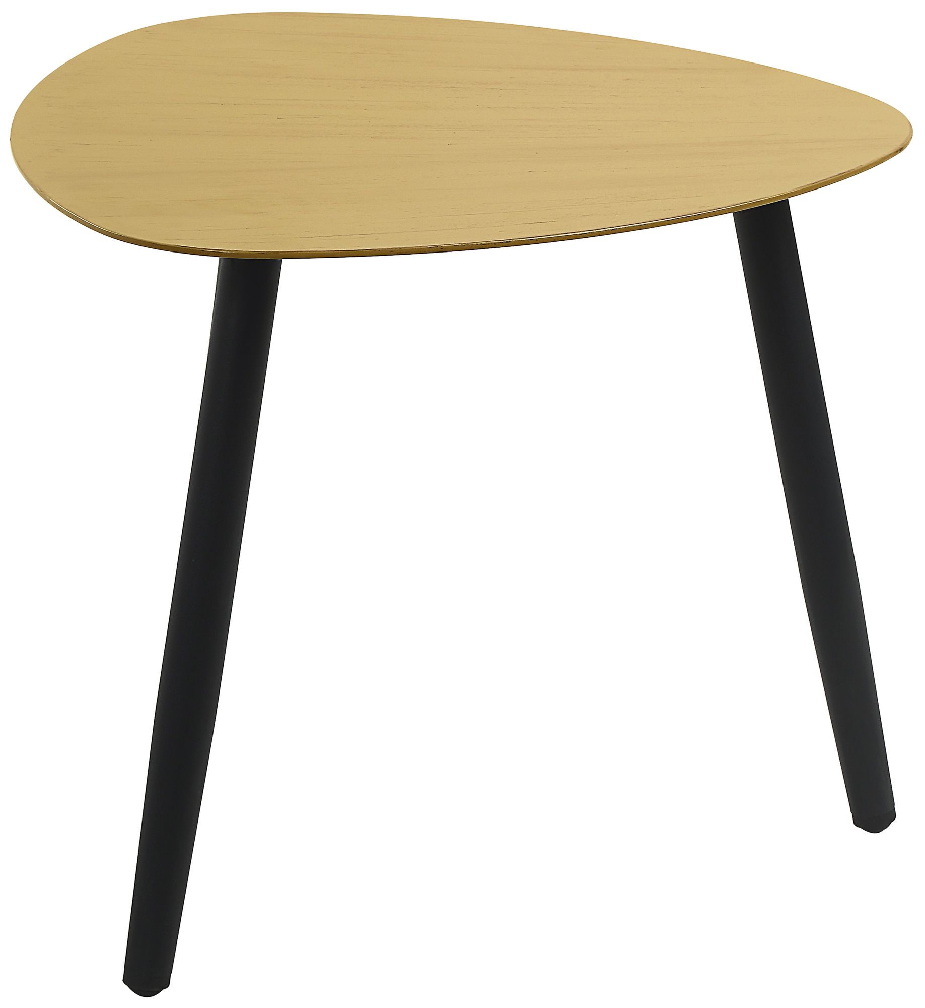 Burkina Brown and Black 3-Piece Outdoor Bistro Set