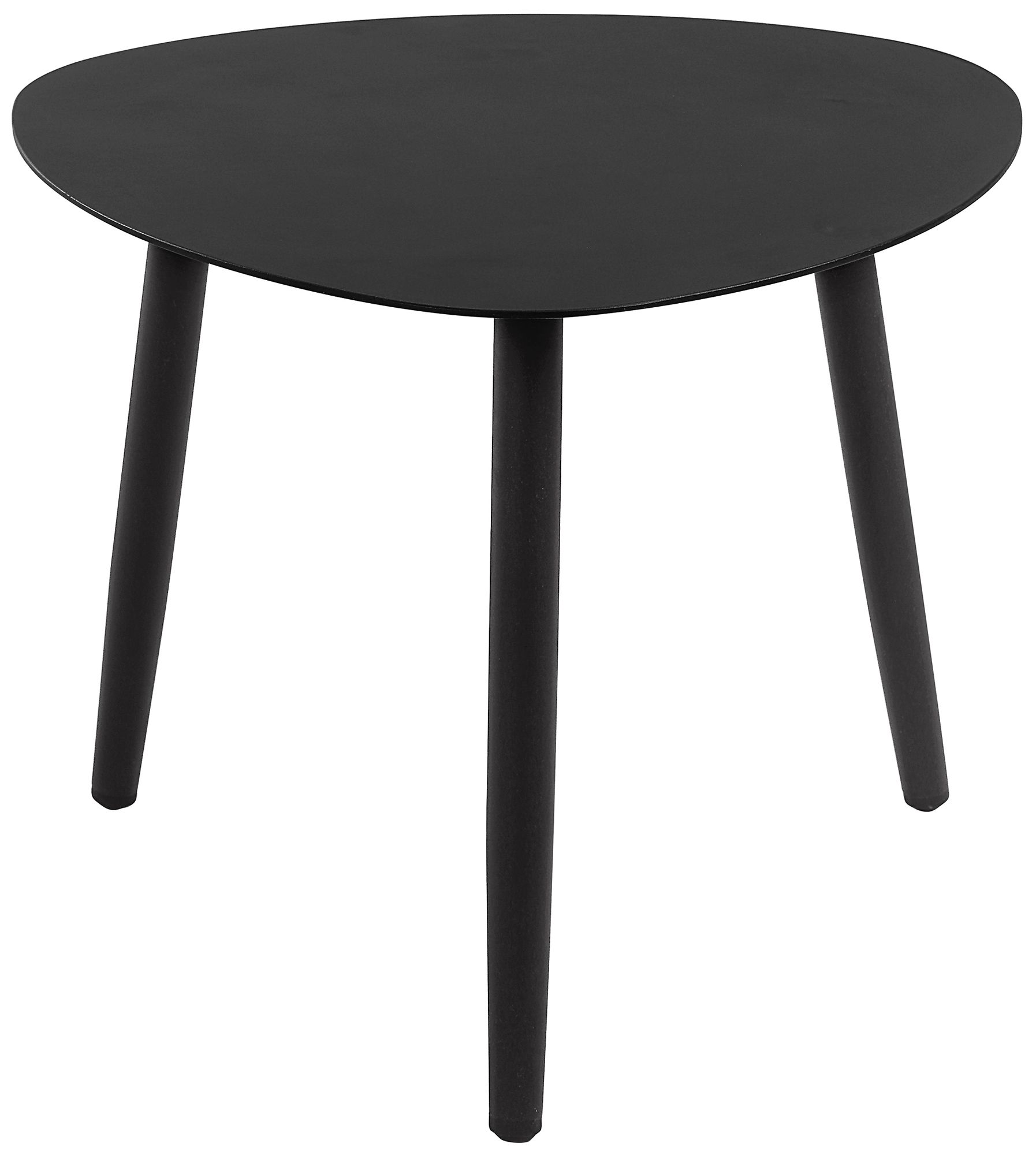 Burkina Light Brown and Black 3-Piece Outdoor Bistro Set