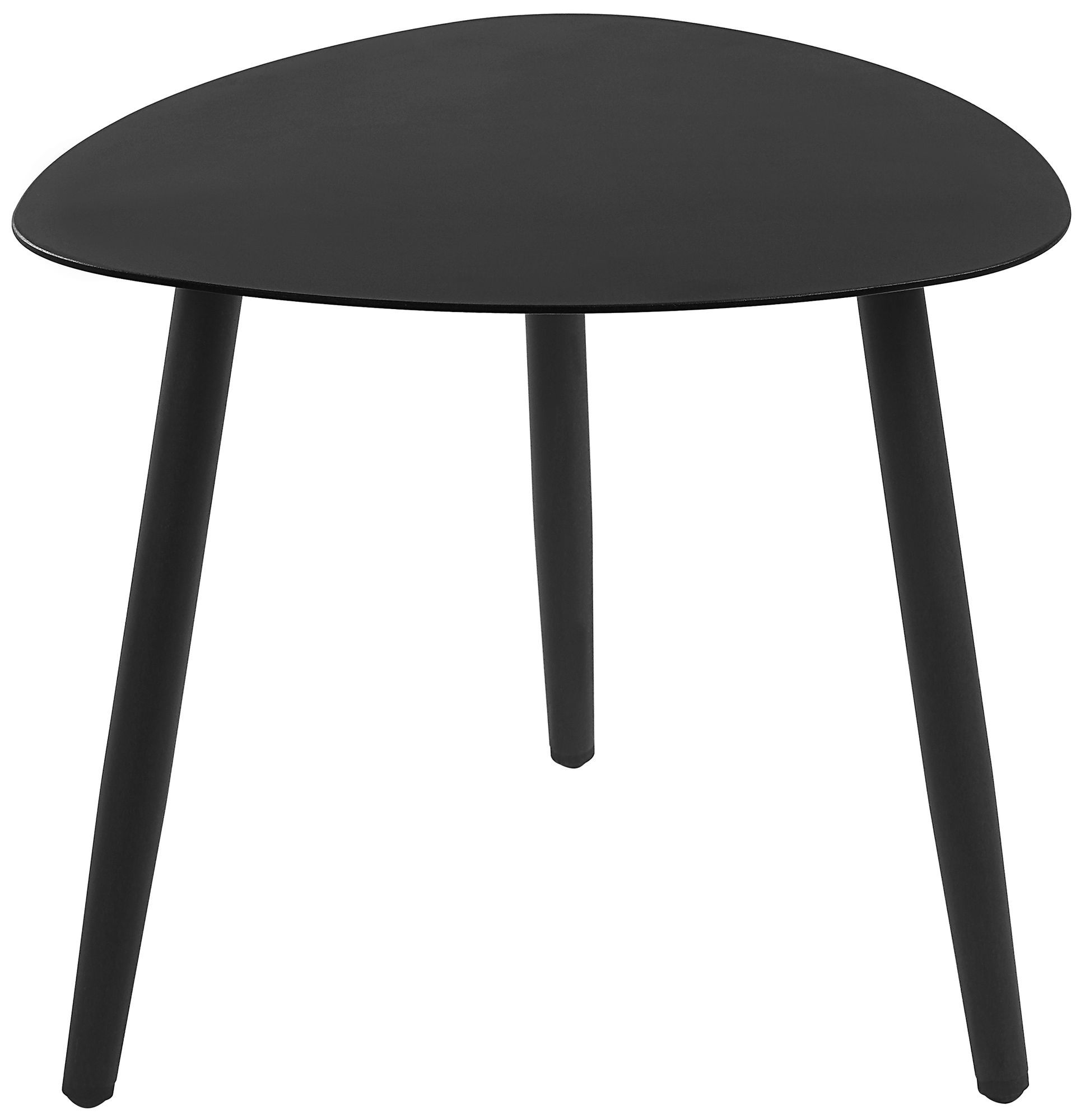 Burkina Light Brown and Black 3-Piece Outdoor Bistro Set