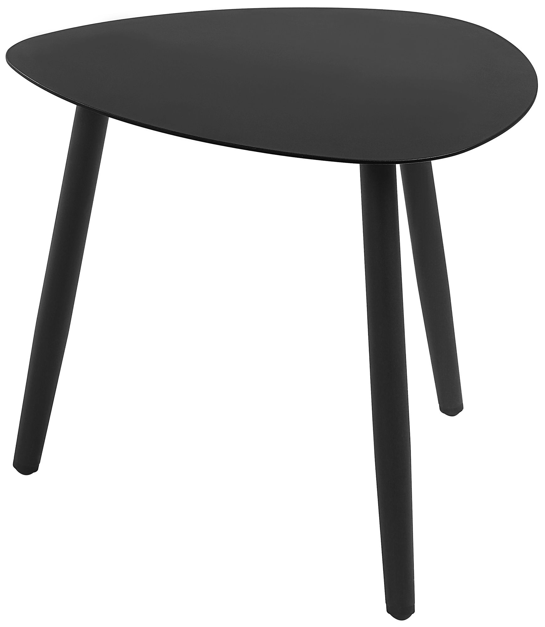 Burkina Light Brown and Black 3-Piece Outdoor Bistro Set