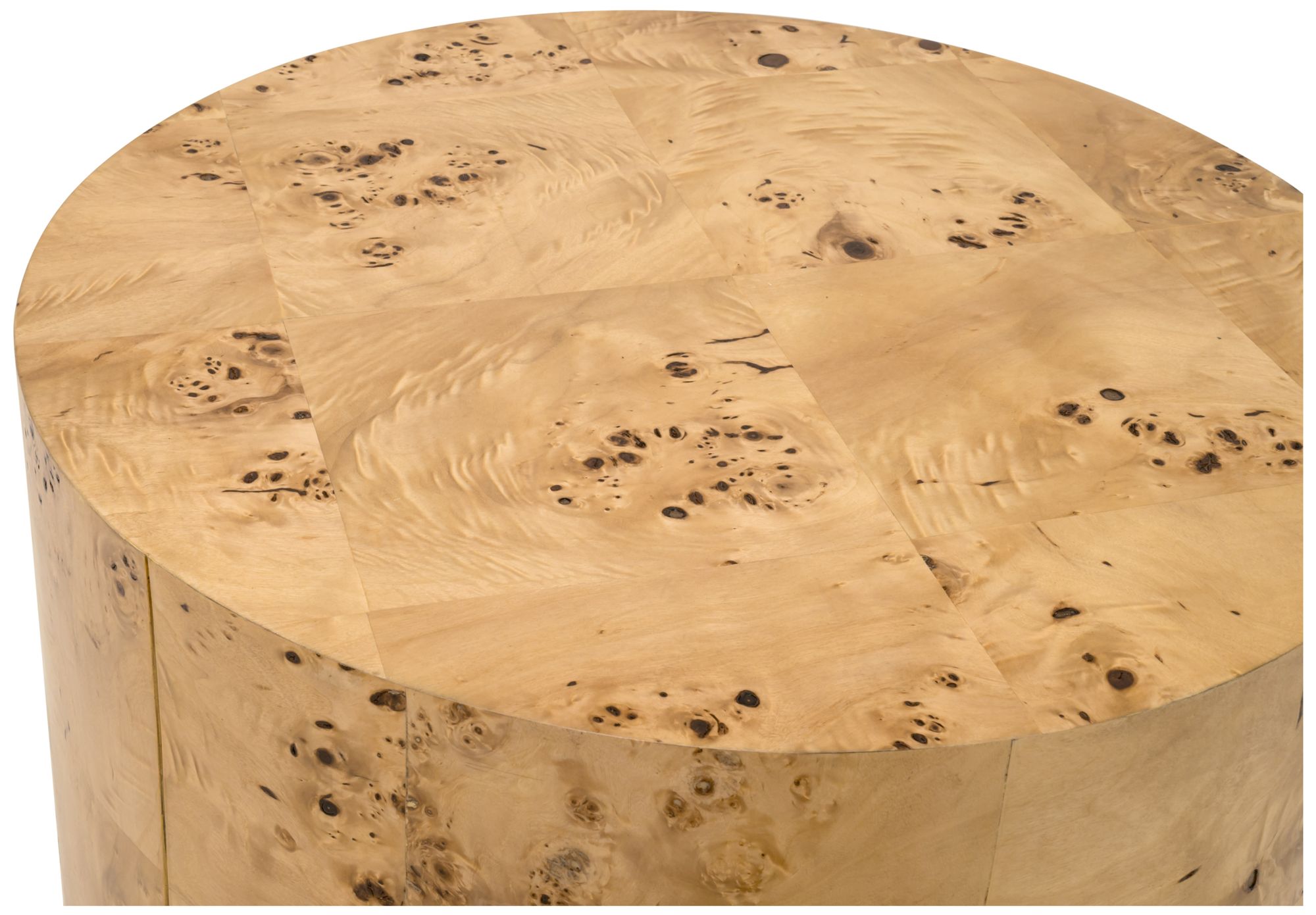 Image 3 Burl Accent Table, Natural Burl more views