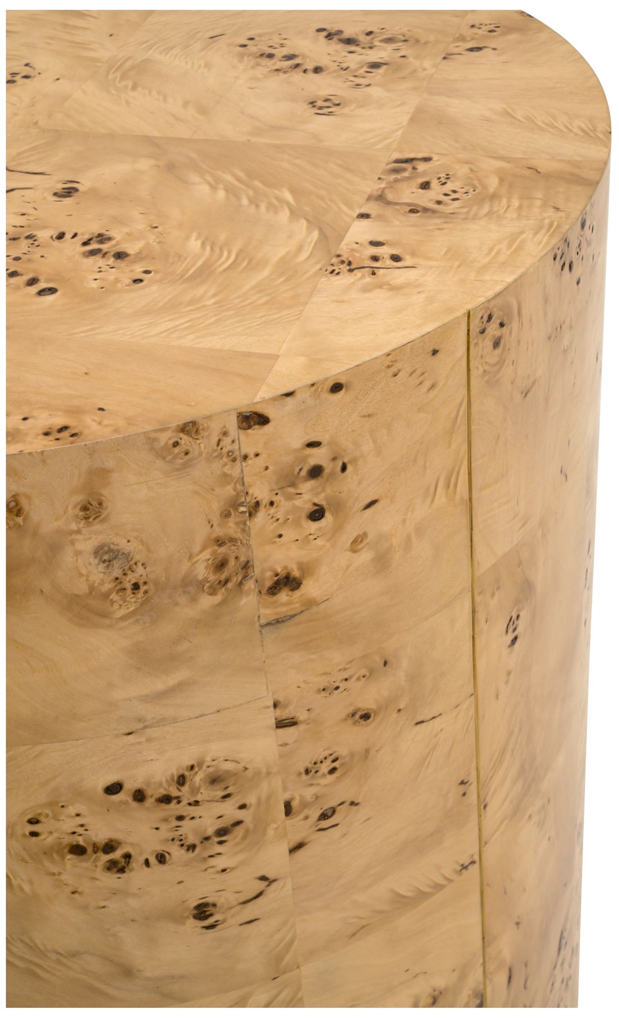 Image 4 Burl Accent Table, Natural Burl more views