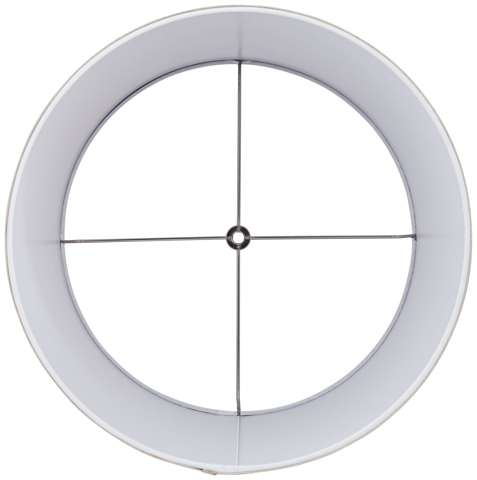 Burlap Drum Lamp Shade 14x16x11 (Spider) Y8898 Lamps Plus