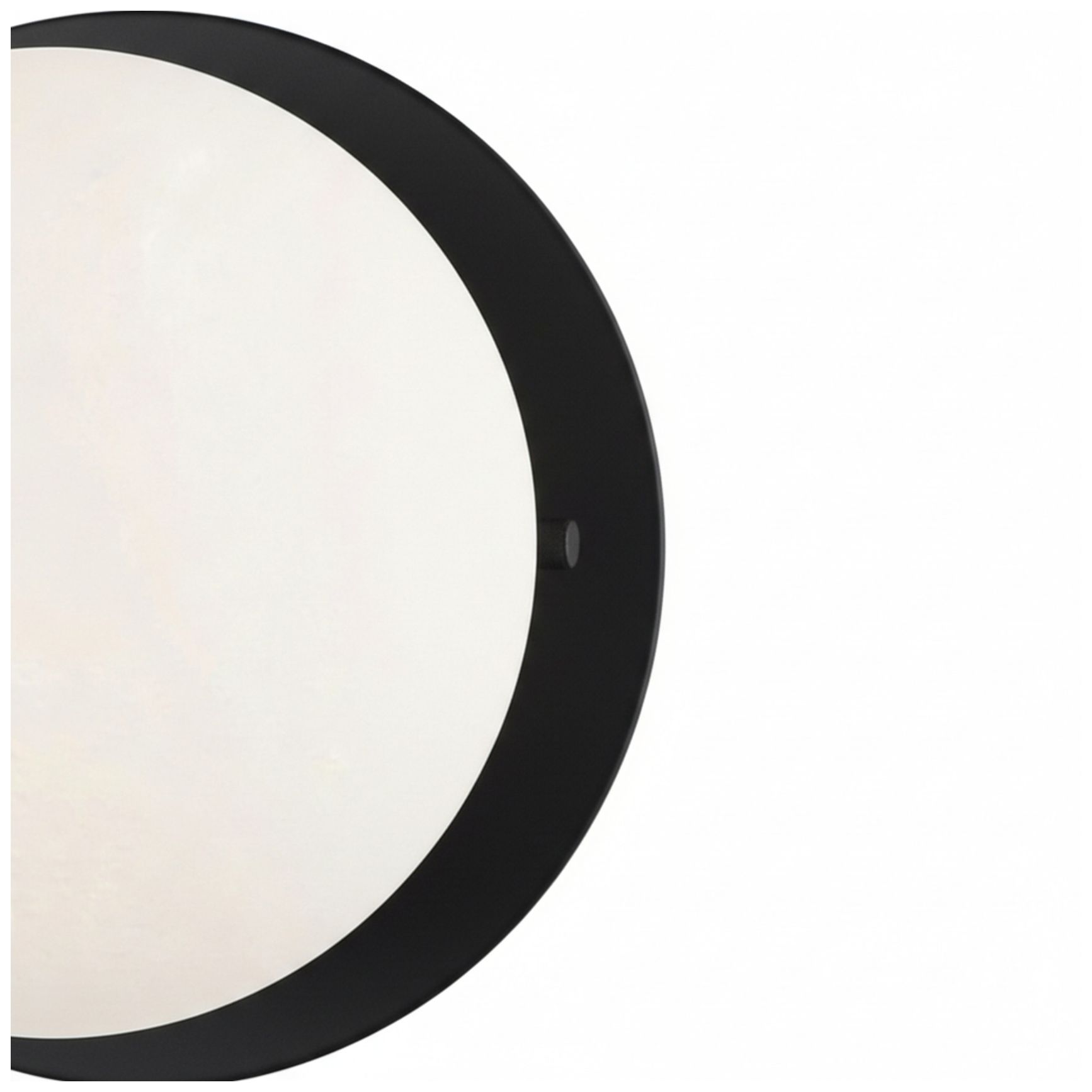Image 4 Burlat 12.5" High White, Matte Black Wall Sconce more views