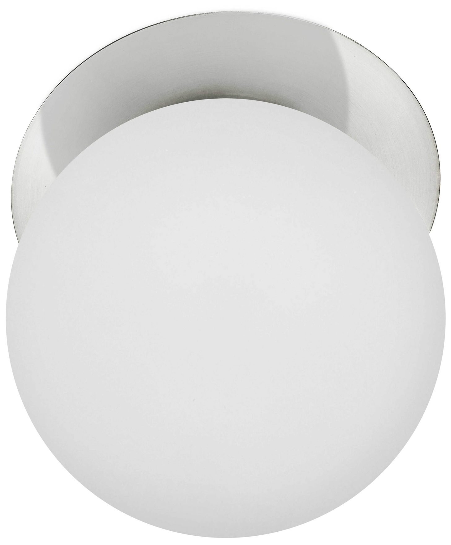 Burlat 12.5" High White, Polished Chrome Wall Sconce