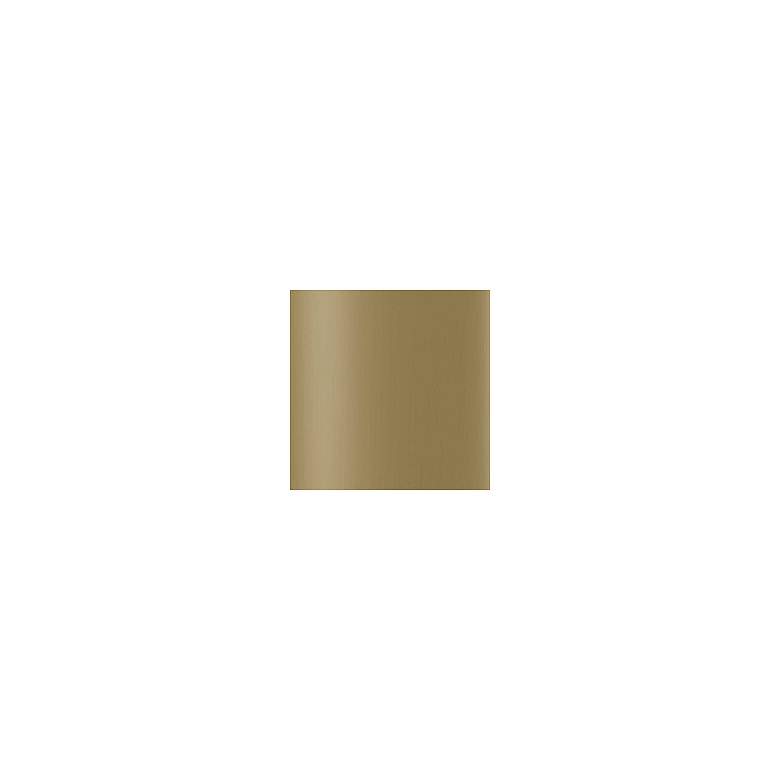 Image 3 Burlat 12" High Aged Brass Finish Wall Sconce w/ White Shade more views