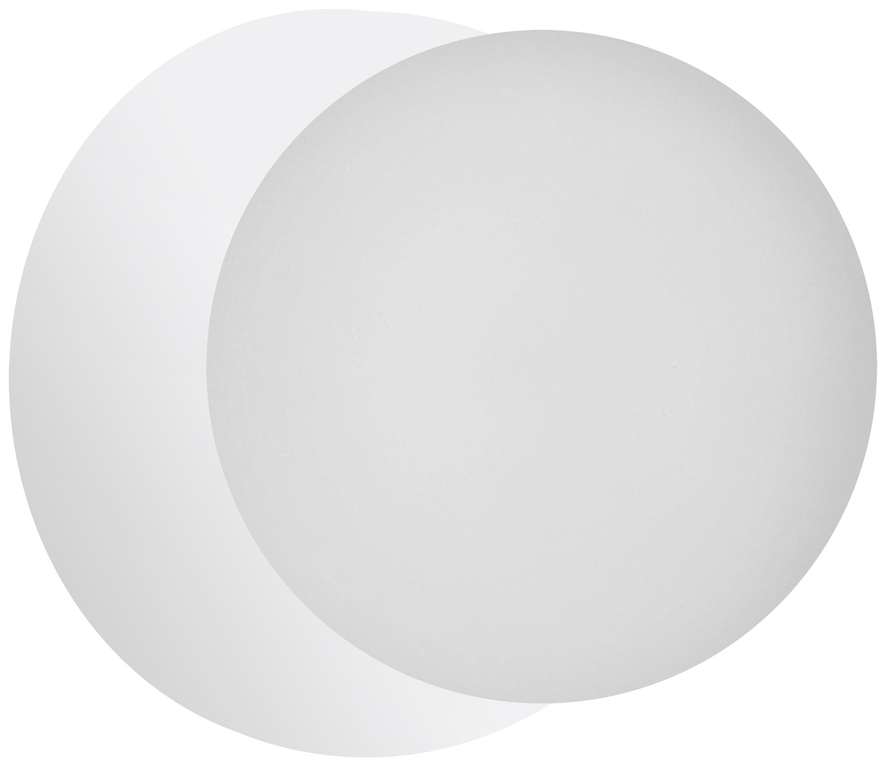 Burlat 6" High White, Matte White Wall Sconce