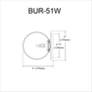 4_Burlat 6" High Polished Chrome Wall Sconce more views