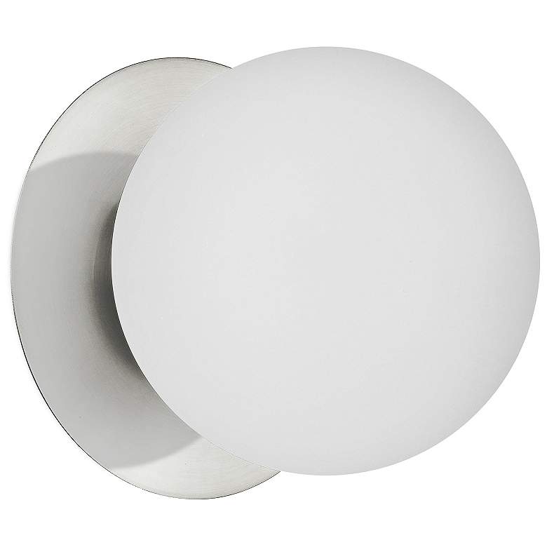 Image 2 Burlat 6" High Polished Chrome Wall Sconce