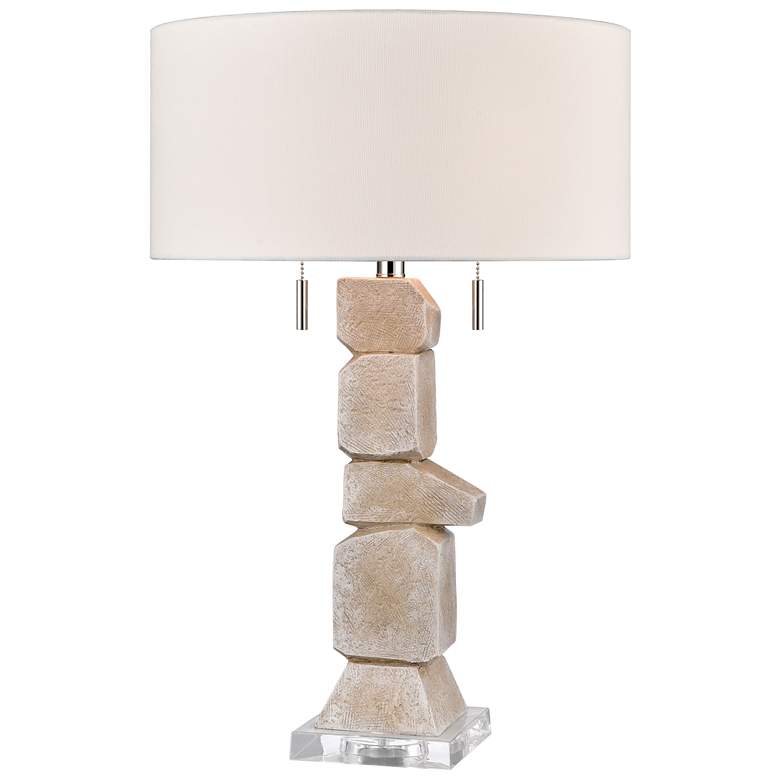 Image 1 Burne 26.5 inch High 2-Light Table Lamp