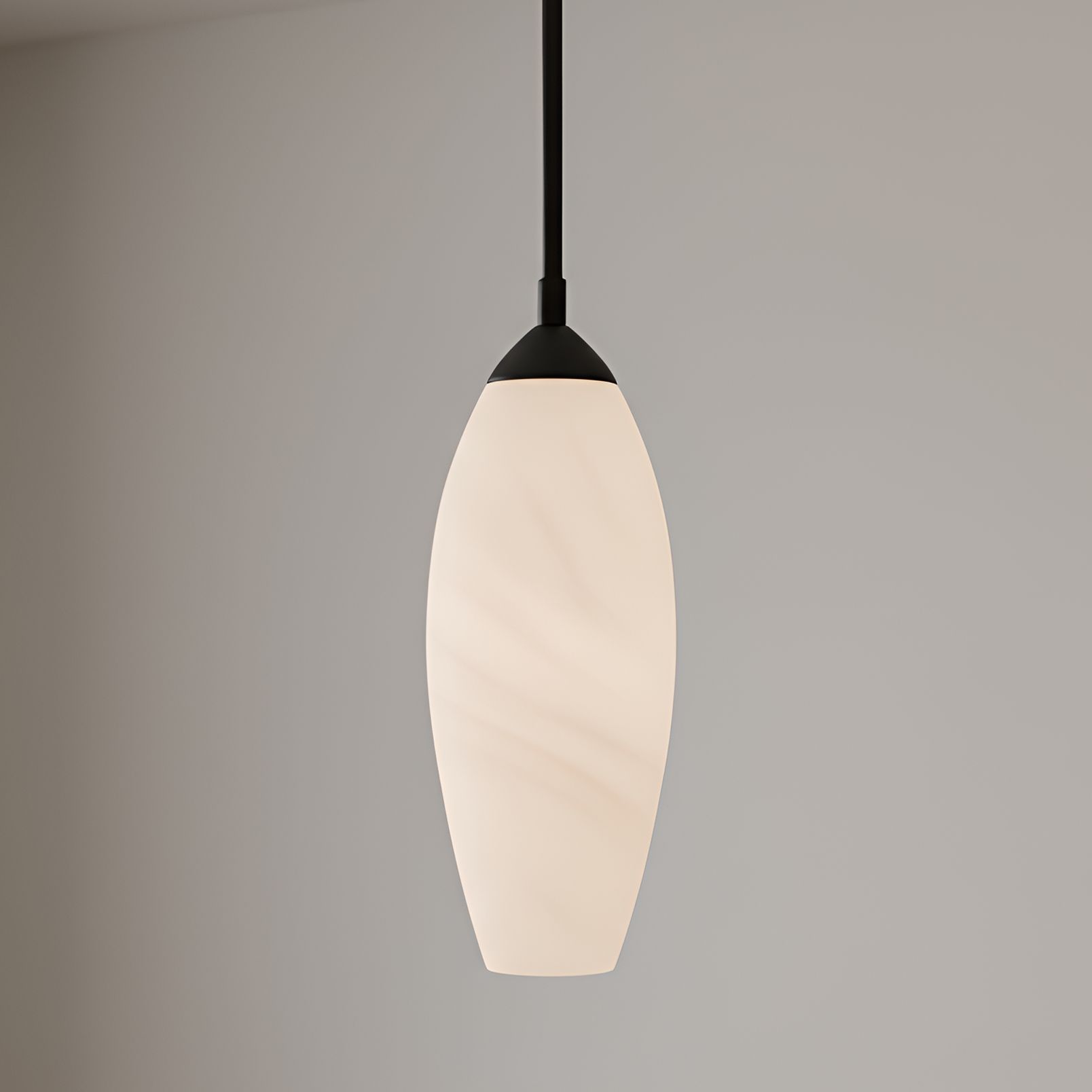 Thumbnail1 of Burnett Integrated LED Matte Black Mini Pendant Light