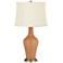 Burnt Almond Anya Table Lamp with Dimmer