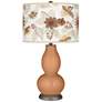 Burnt Almond Mid-Summer Double Gourd Table Lamp