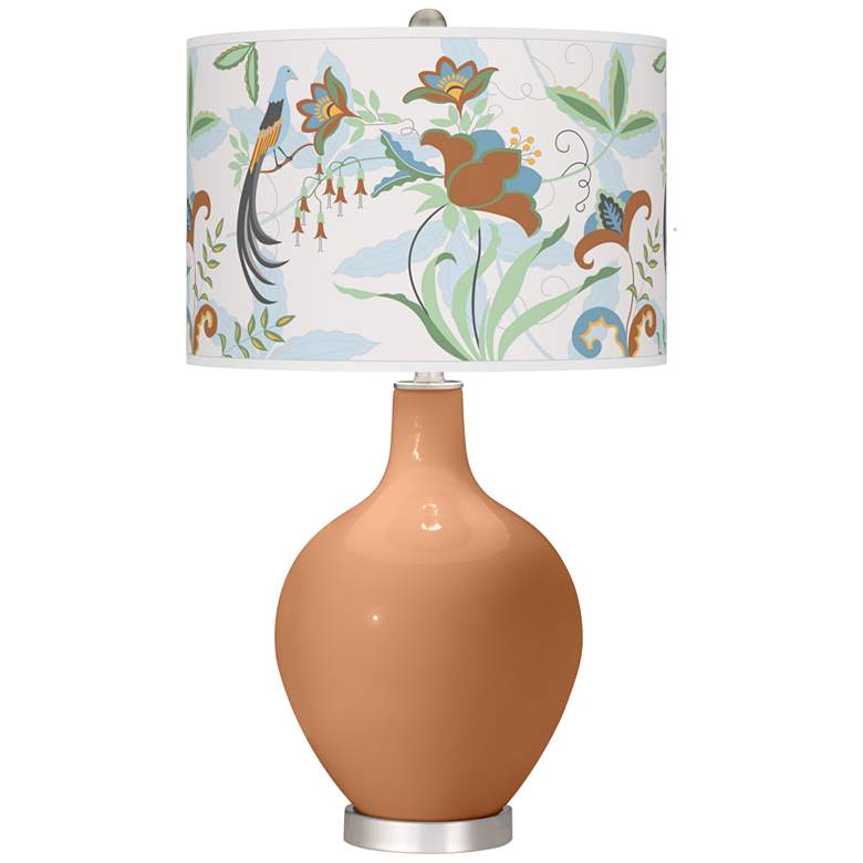 Image 1 Burnt Almond Sofia Ovo Table Lamp